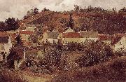 Camille Pissarro Roche Gain Plaza oil painting on canvas